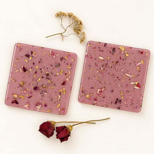 ROSE SQUARE UNDERLÄGG · 2-pack